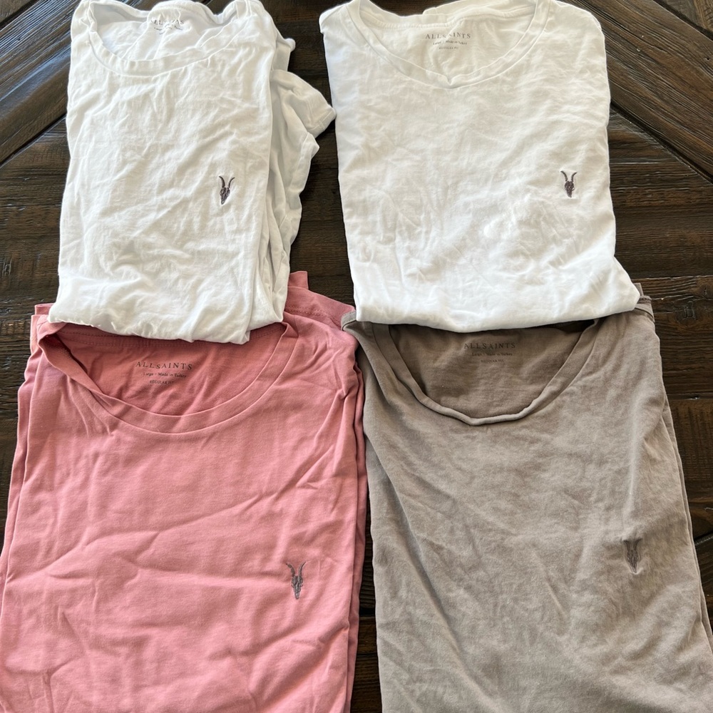 AllSaints Large Brace Crew T-Shirts